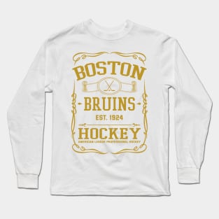 Vintage Bruins Hockey Long Sleeve T-Shirt